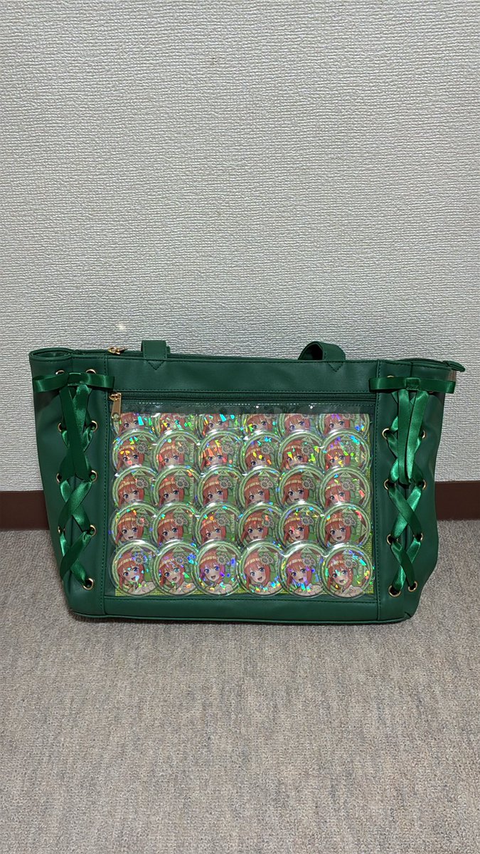 四葉痛バッグ作ってみました！ 2時間でやっと完成出来て感動したー