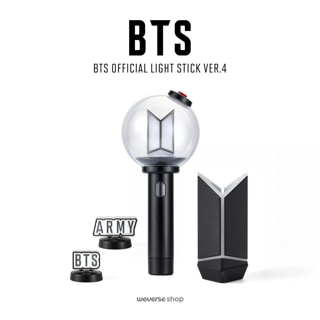 BTS OFFICIAL LIGHT STICK VER.4 予約販売決定！ 詳しくはこちら
