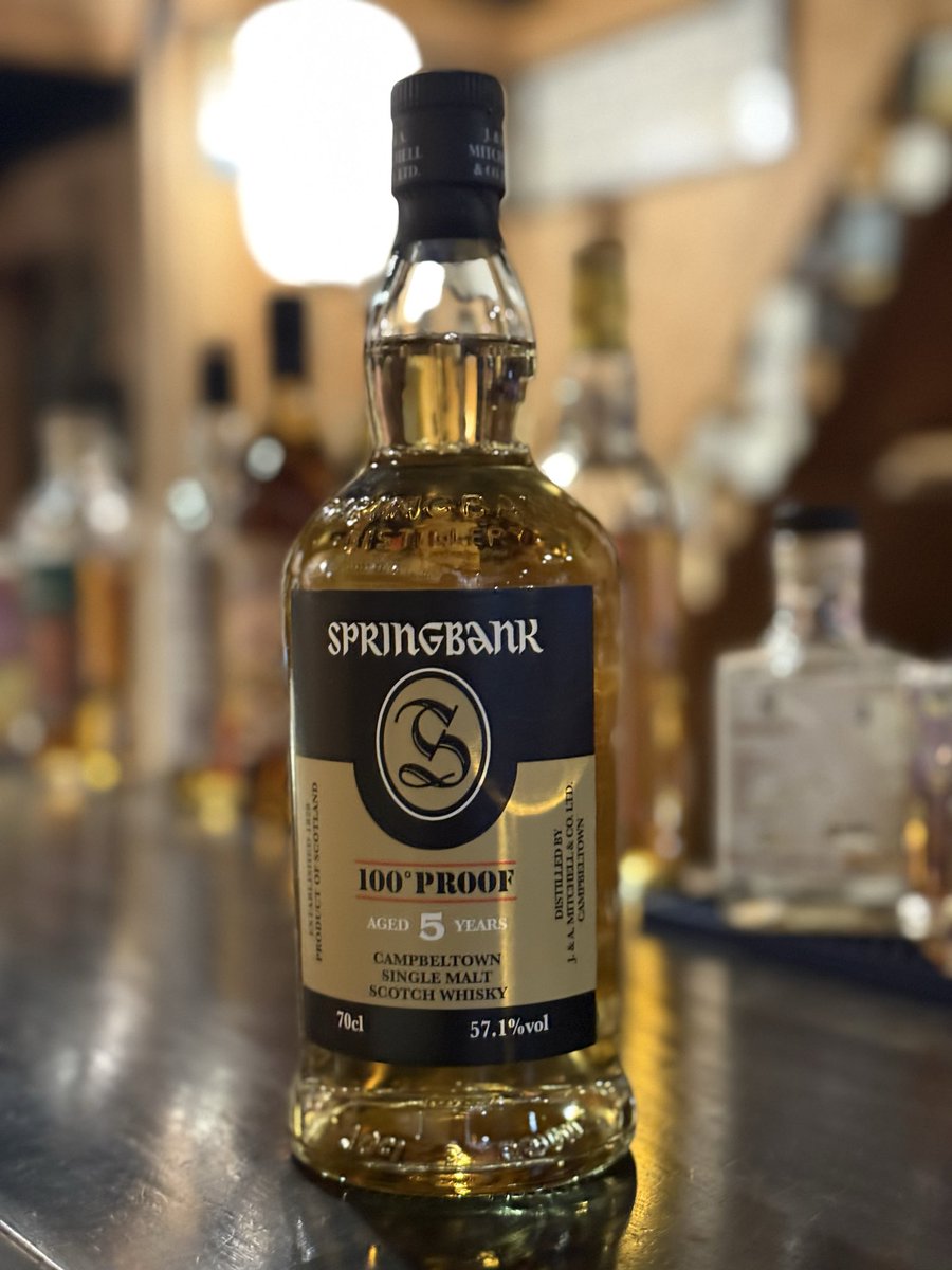 スプリングバンク5年100°proof 酒わゆはホントにお客様に支えて頂い