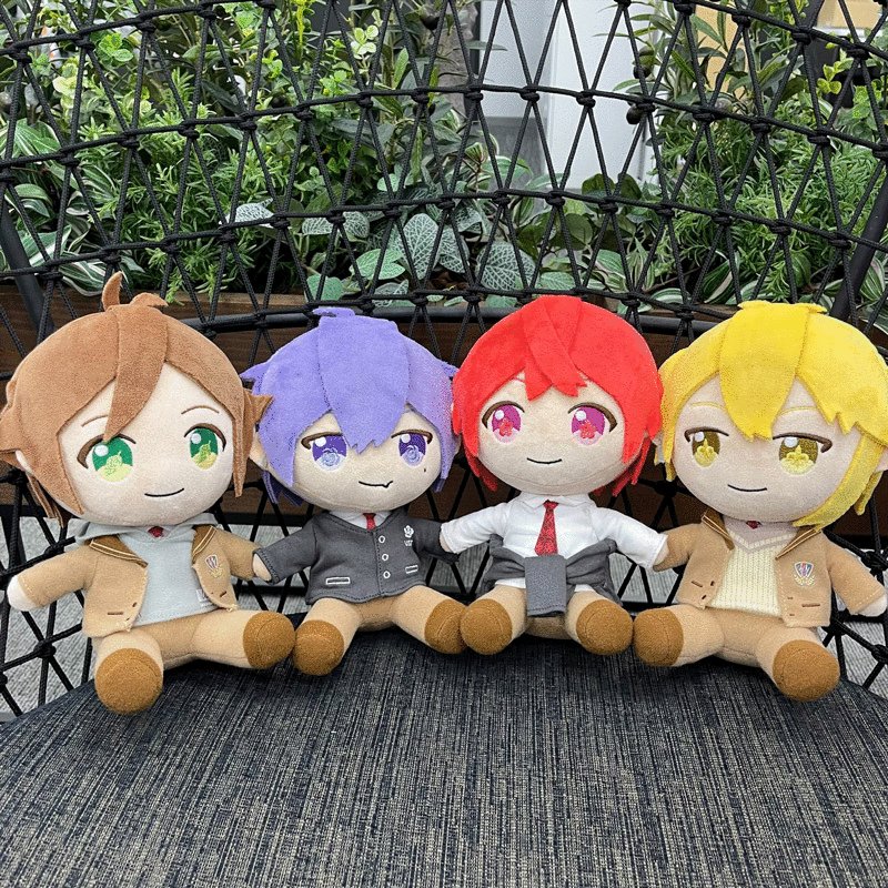 夏ツアーグッズ通販明日終了！】 新登場ぬいぐるみは4つ並べても可愛い