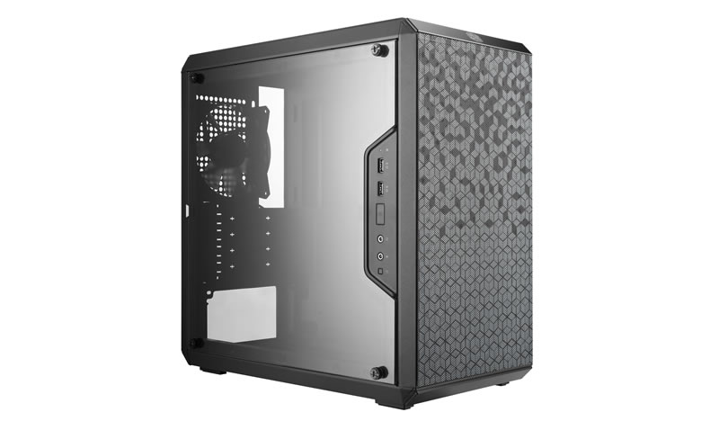 Cooler Master、横置きも可能なmicroATXタワーケース「MasterBox Q300L
