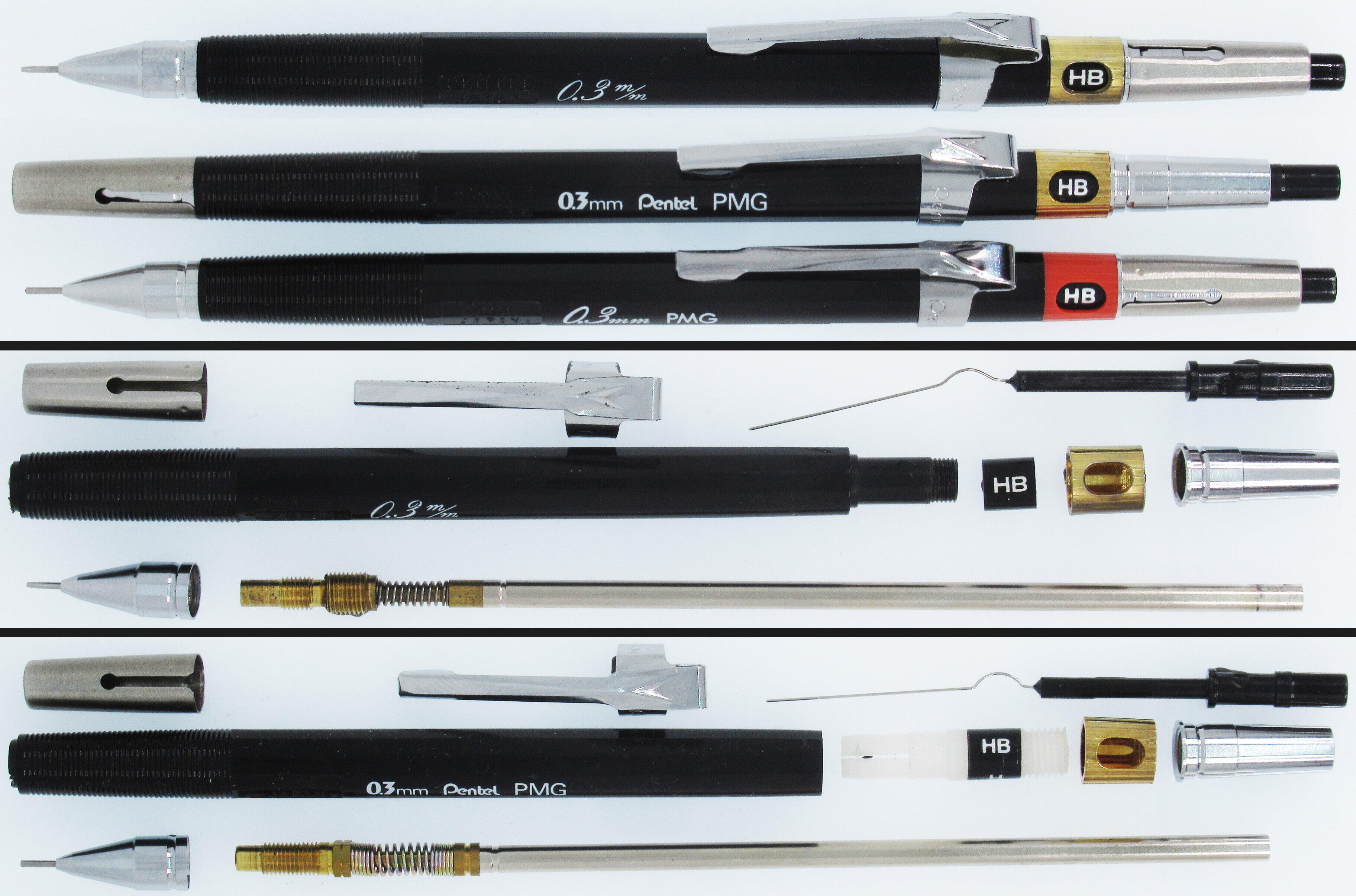 Pentel PG line used to be PG2, PMG, PG4, PG5, and PG7 : r
