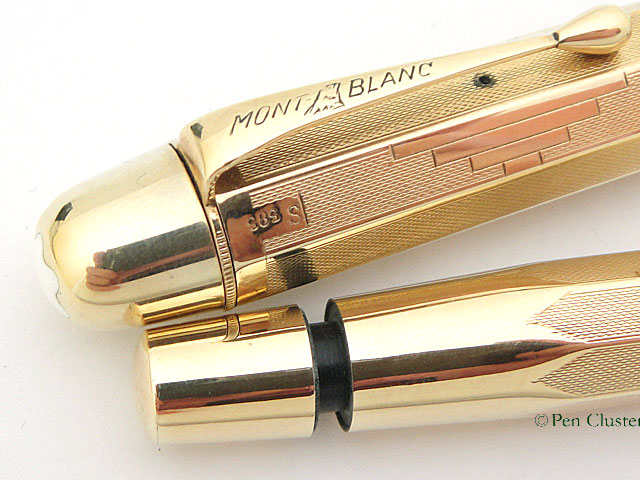 モンブラン No.4 Push Knob Filler 585 Solid Gold - モンブラン｜Pen