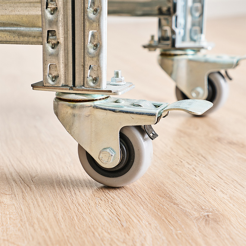 4営業日以内出荷】メタルシステム スーパー123専用パーツ キャスター