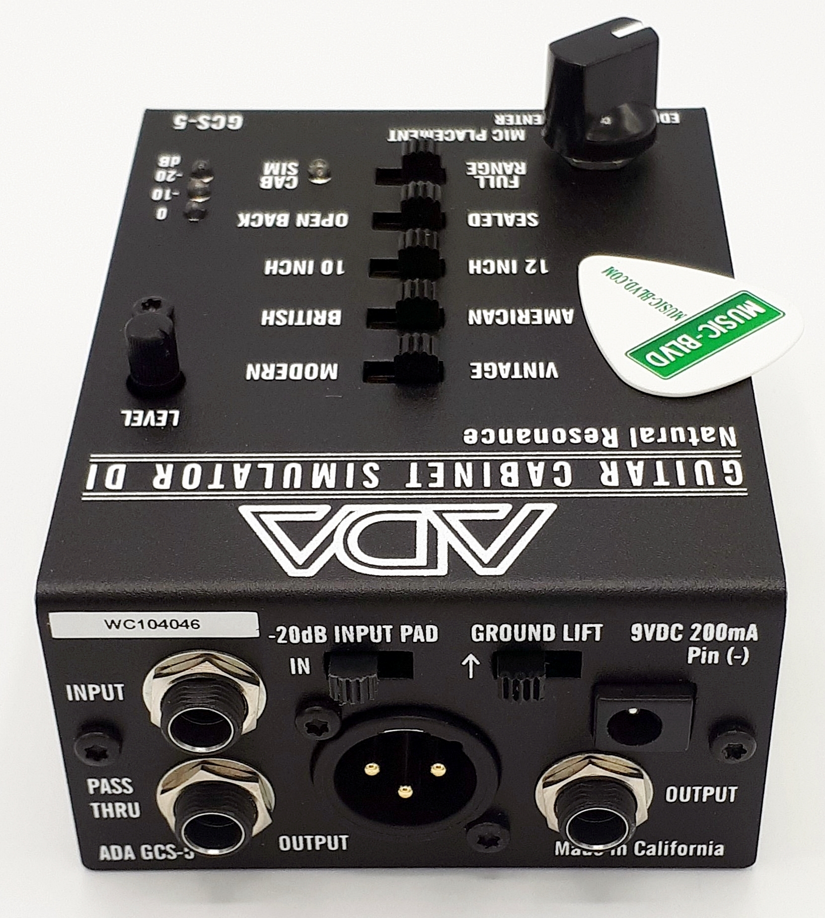 ADA GUITAR 売れ筋 CABINET SIMULATOR A/DA GCS-2 Guitar Cabinet