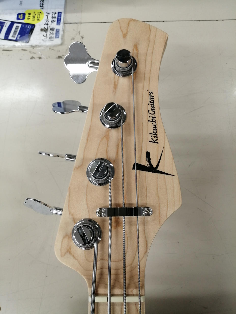 未使用品】 Kikuchi Guitars ベース用セミハードケース 未使用品