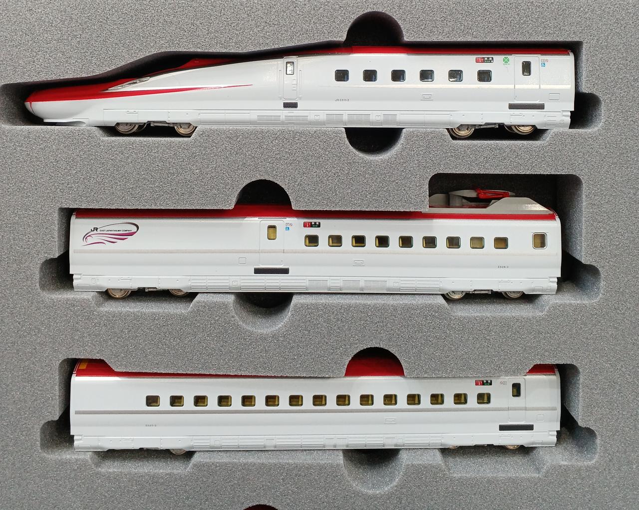 KATO E6系 全車両室内灯付きこまち 基本セット＋増結セット カトーのE6