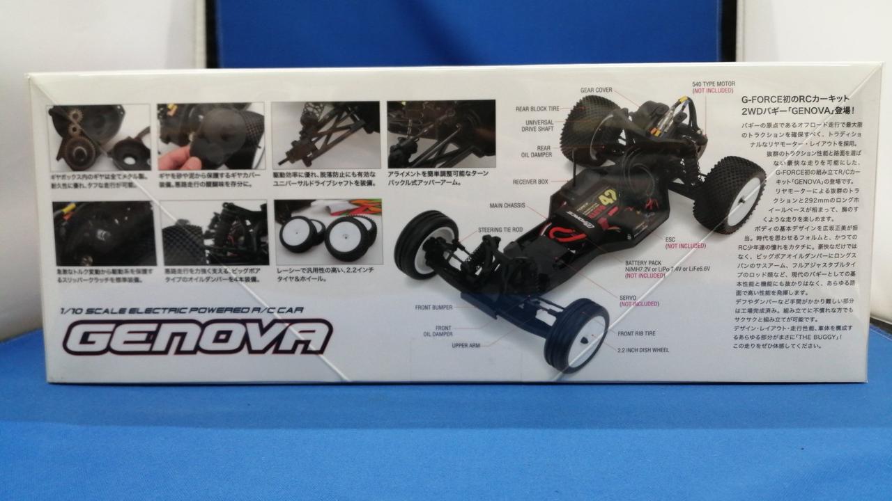 GENOVA 1/10スケール電動RCカー GENOVA 1/10スケール電動RCカー G