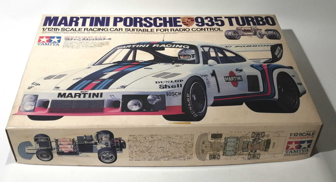 タミヤラジコン ポルシェ935 ビンテージ タミヤ 1/12 タミヤポルシェ