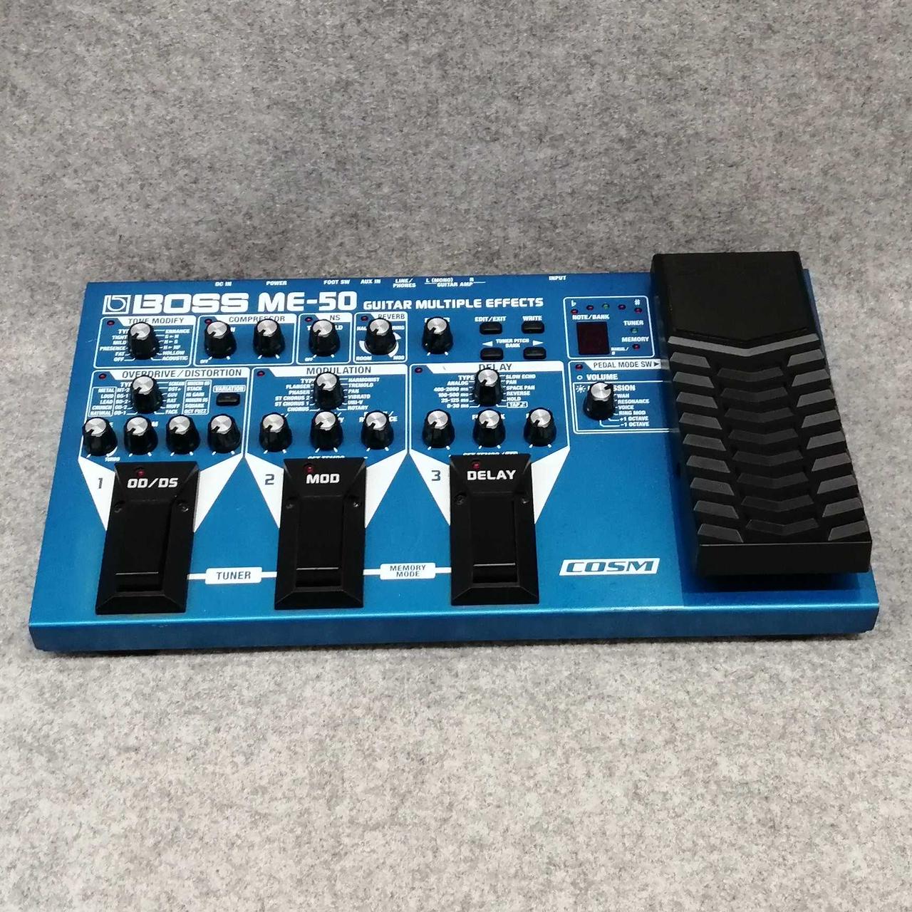 マリンゴールド レトロ BOSS BE-5 アナログマルチエフェクター マリン