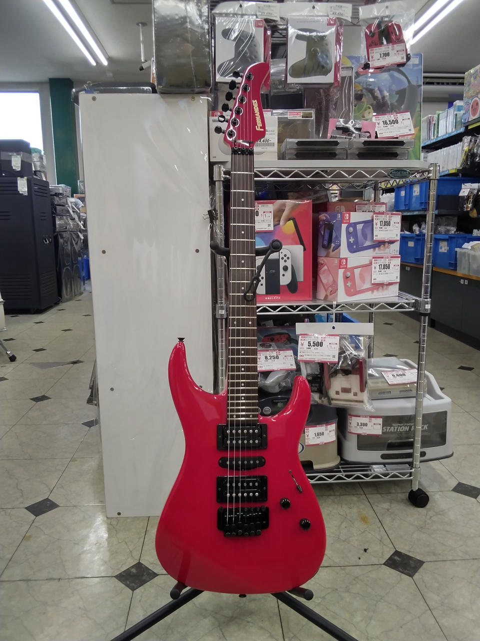 FERNANDES リボルバー FR-55 赤 オーバーホール済 【公式通販】