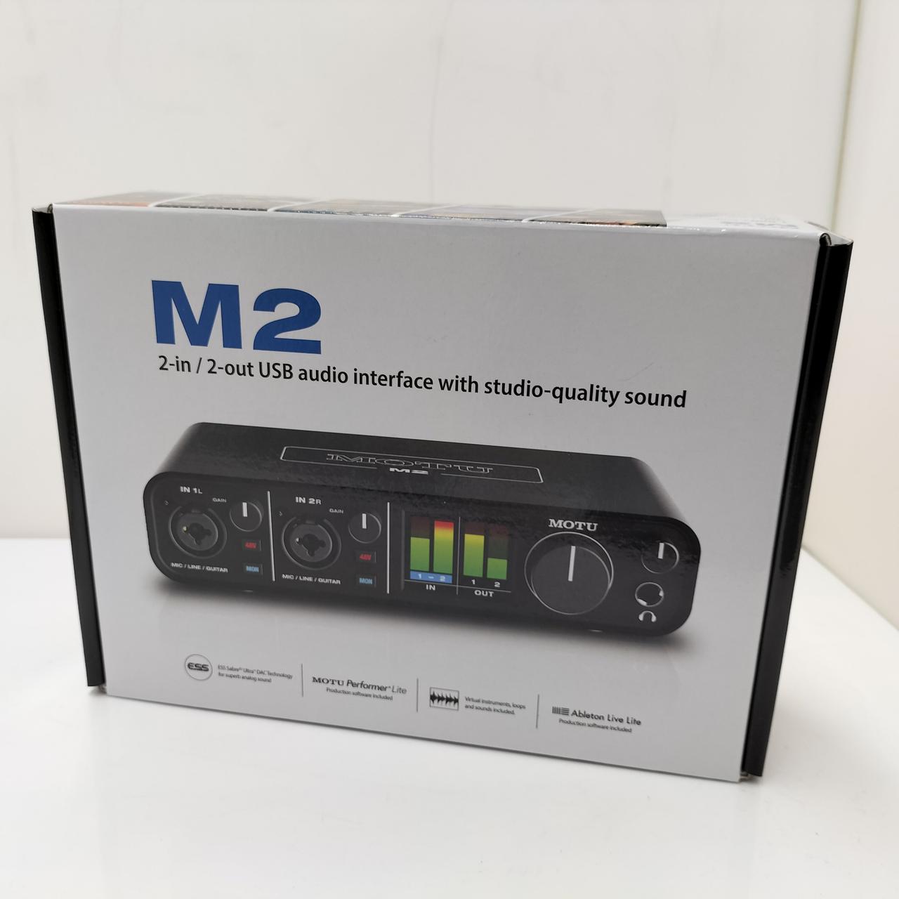 motu m2 プチジャンク MOTU M2 オーディオインターフェース ジャンク品