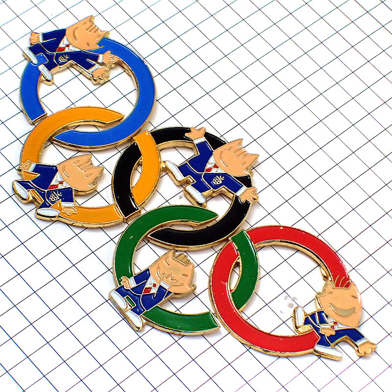 1992年バルセロナオリンピックのピクト(競技)ピンバッチセット 1992年