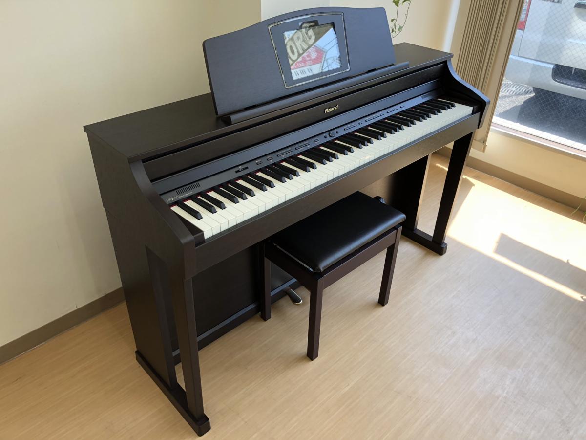 電子ピアノ Roland HPi-50-RWS 中古 2013年製 デジスコア ローズウッド