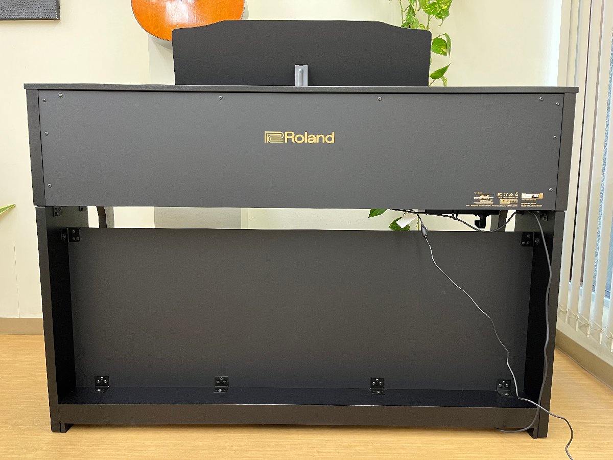 Roland HP605-GP 2018年製 中古 電子ピアノ 木製鍵盤 椅子付き