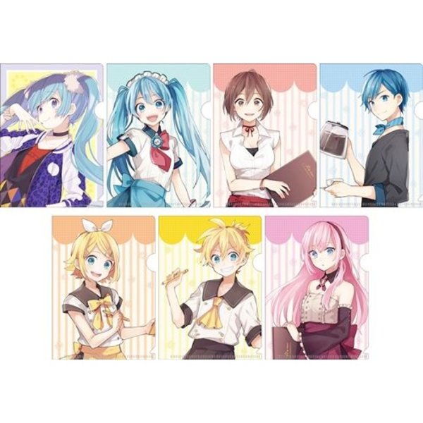 巡音ルカ 10th クリアファイル セット 巡音ルカ 10th クリアファイル 4