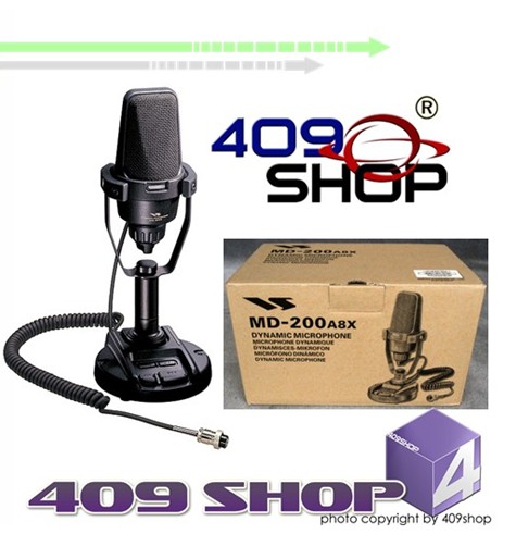 YAESU デスクトップマイク MD-200A8X. 中古美品 YAESU デスクトップ