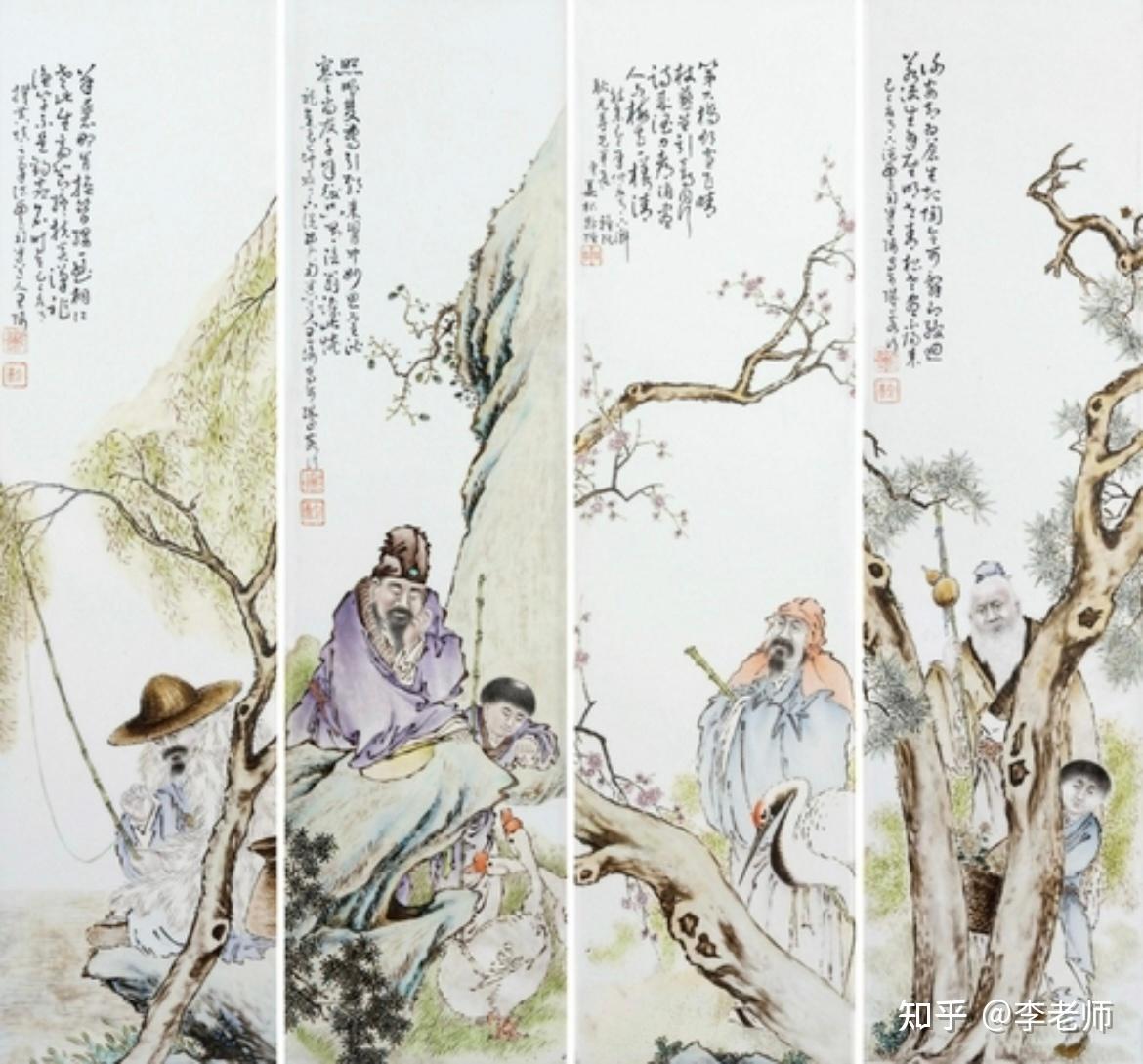 北京保利拍卖2023年-珠山八友瓷板画征集赏析- 知乎
