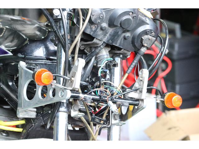 CBR400F 純正 角目 ライトステー ヘッドライト オイルクーラーステー