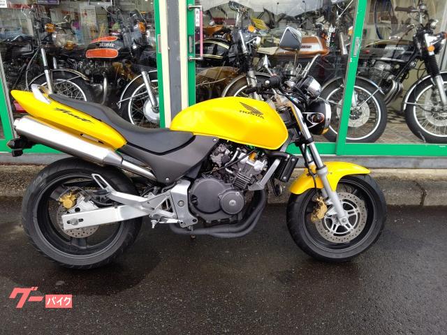 ホーネット250 イエロー タンク 凹み傷あり ホーネット250 イエロー