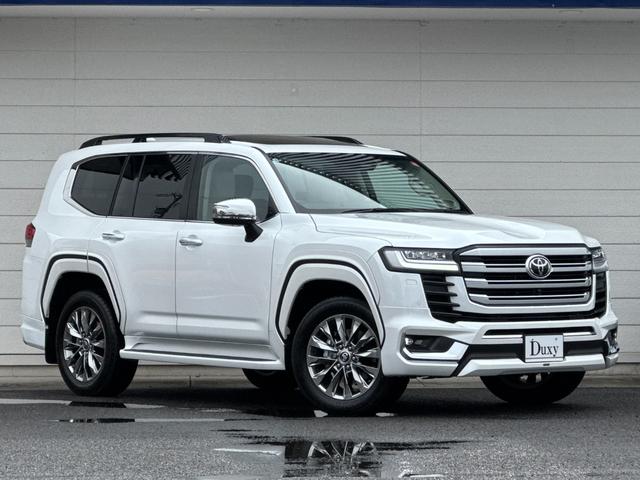 トヨタ ランドクルーザー ZX 改良後モデル 4WD 本革ベージュ内装