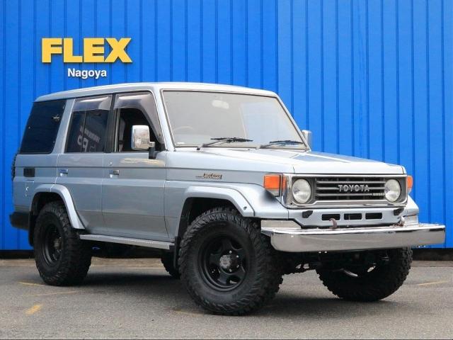 トヨタ ランドクルーザー70 ZX 純正シルバー腰下同色塗装 新品