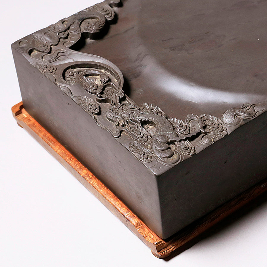 端渓硯 書道具 文房用具 清代 唐物 【公式通販】