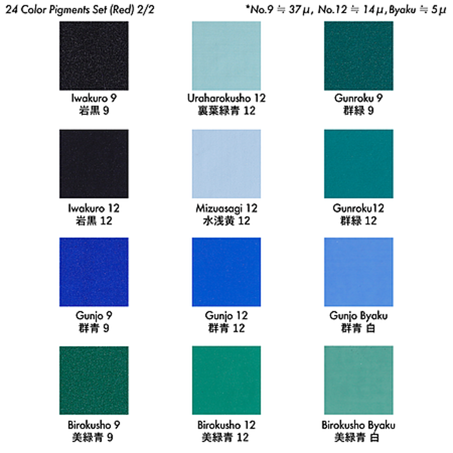 日本画用絵具セット 30色以上 Amazon | 吉祥 日本画用絵具 岩絵具 30色
