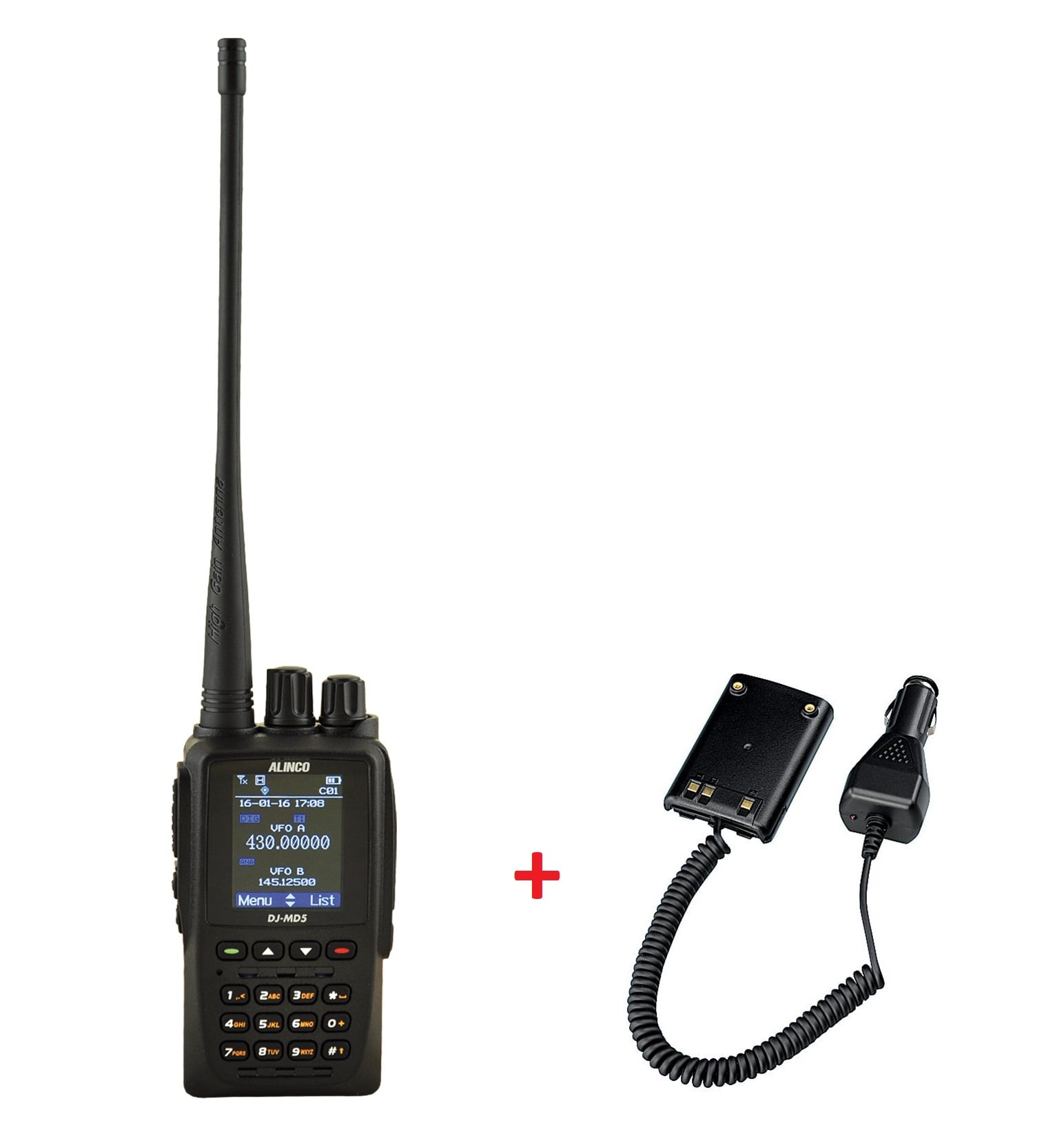 ALINCO DJ-MD5 トランシーバー アルインコの海外仕様DMR機「DJ-MD5」を