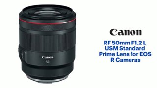 Canon RF50mm F1.2 L USM Standard Prime Lens for EOS R Series