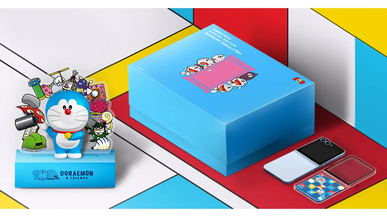 Galaxy Z Flip6 Doraemon Special Edition 海外で限定発売、ドラえもん