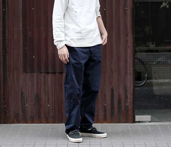 予約商品(お届け予定 3月頃以降) orSlow オアスロウ ネイビー フレンチ