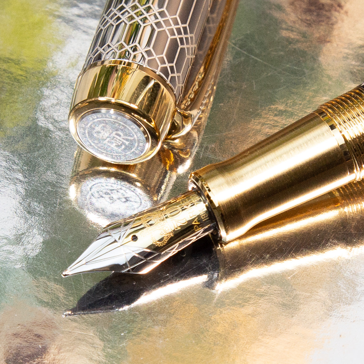 Parker 万年筆 アンティーク 1970年代購入品 ゴールド Parker 万年筆