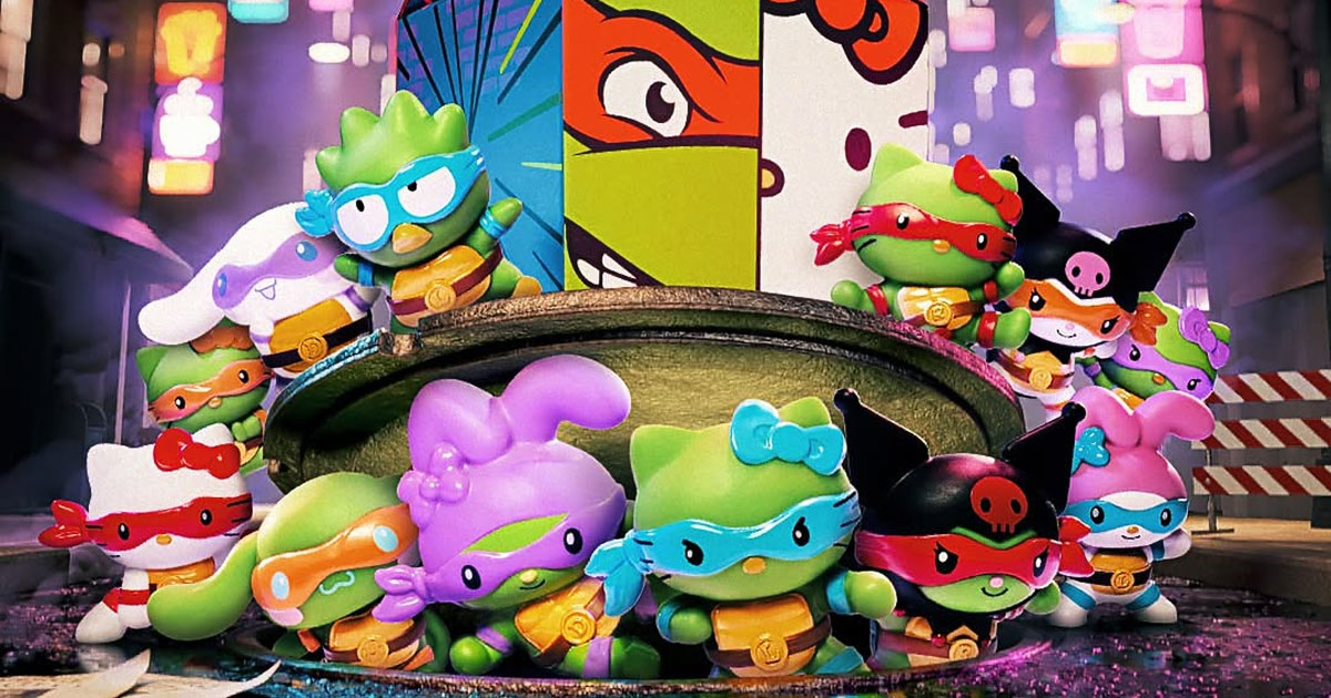 新品未使用】アメリカ発売 ハッピーセット サンリオ×タートルズ 12点