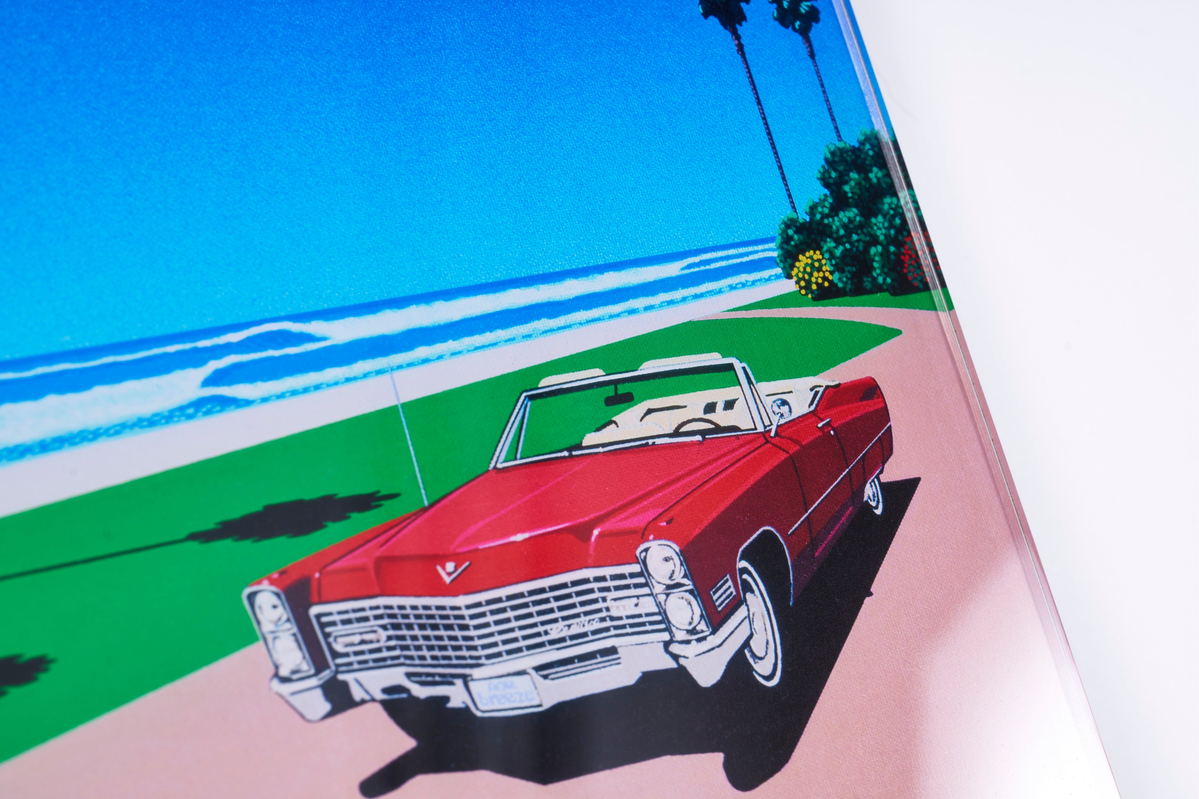 Chasing Rays, Jazzy Bays エアアクリルアート / 永井 博 | POP ART