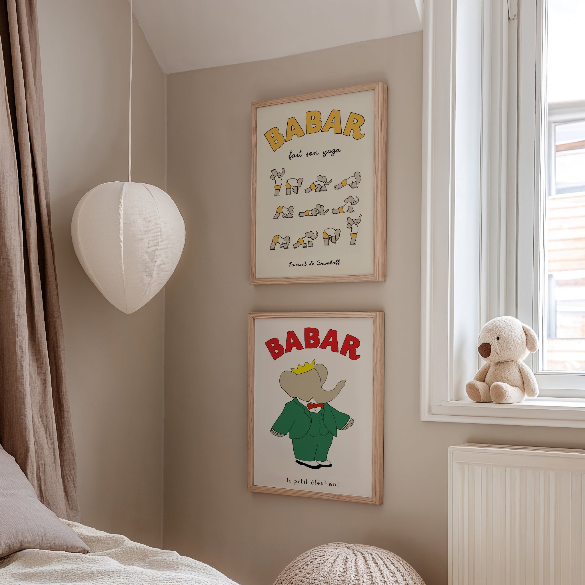 額装品/Le Voyage de Babar 1986（ジャン ド ブリュノフ） 額装品/Le