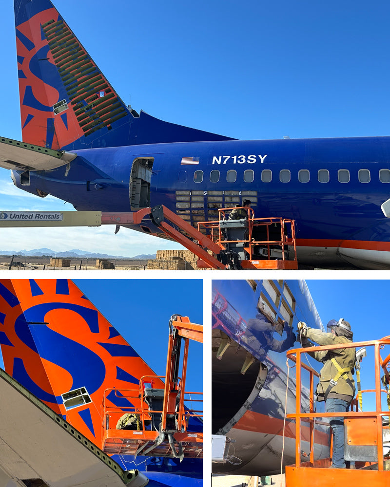Sun Country Airlines® 737 N713SY PlaneTags – MotoArt PlaneTags