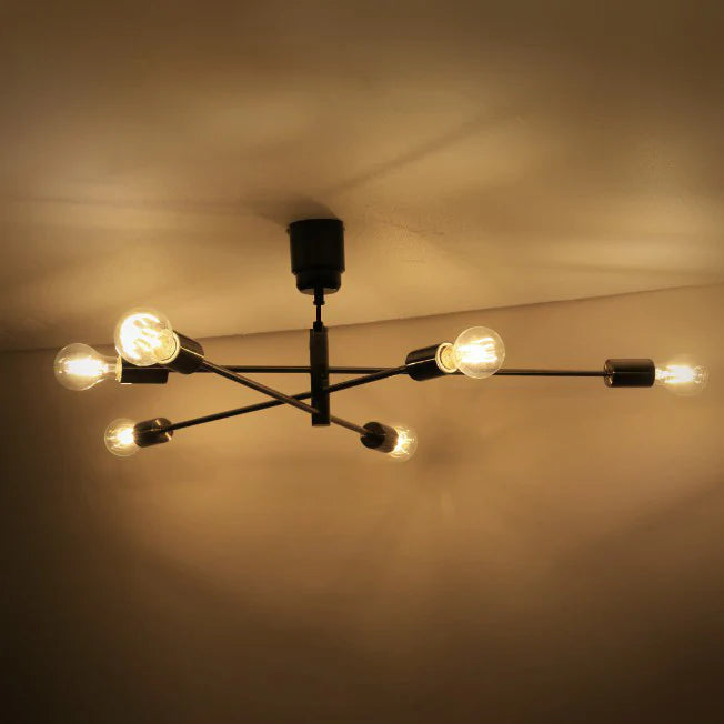 オリンピア照明】 モダンペンダントライト 6灯 真鍮 オリンピア照明