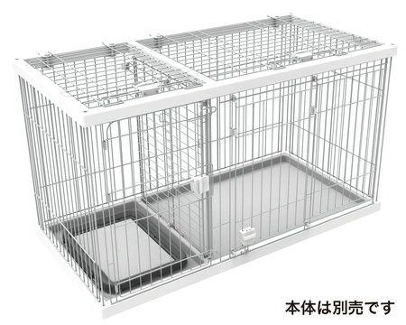 トイレのしつけが出来る ドッグルームサークル ホワイト レギュラー