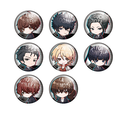 ❣️円盤特典❣️PSYCHO-PASS サイコパス スクエア缶バッジ8個セット