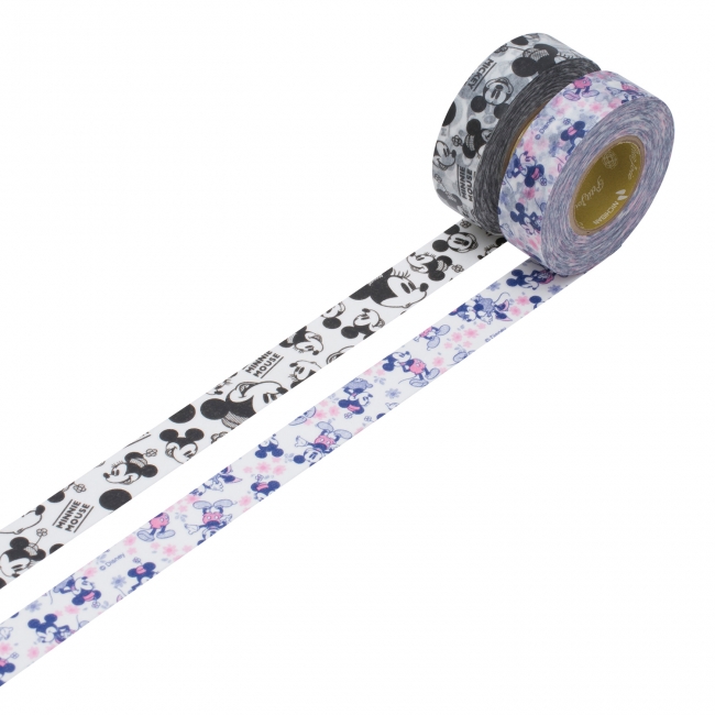 マスキングテープ ディズニーキャラクター」新発売 取り付けに便利な