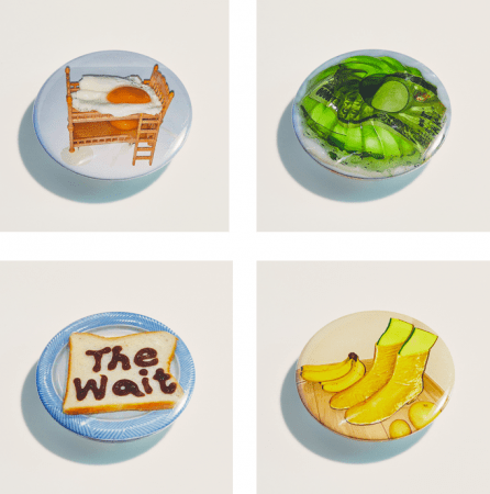 とんだ林蘭 MAD FRUITS マグカップ 新品 有田焼 マッドフルーツ 赤