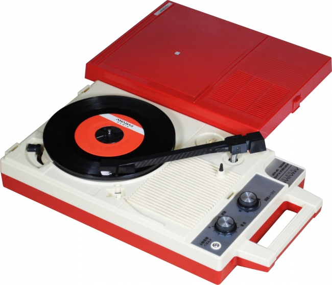 昭和の時代に一世を風靡した銘機 小型レコードプレーヤー「フリー