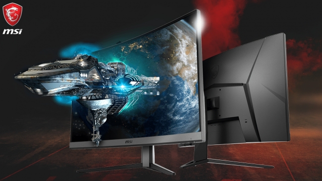 応答速度1ms＋最高165Hz】msiが高速リフレッシュレートの湾曲型FullHD