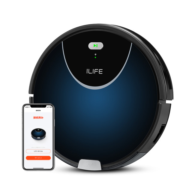 ILIFE｜アイライフ、最大吸引力2000Paのロボット掃除機V80Maxを発売