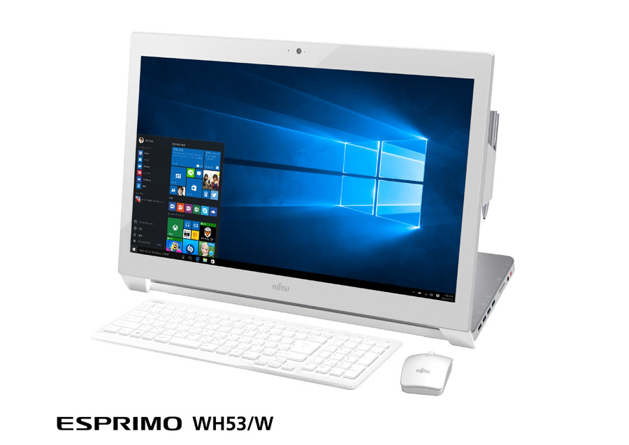 富士通FMVA50B3W2 Windows10 通常使用難あり 富士通FMVA50B3W2