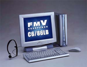 富士通FMV DESKPOWER C6/86LB(ジャンク品) インターネットやAV利用が