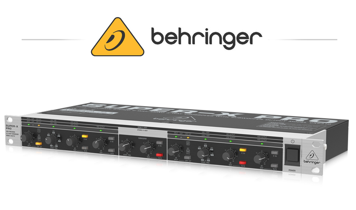 BEHRINGER SUPER-X PRO CX2310 チャンネルディバイダー 最高峰のクロス