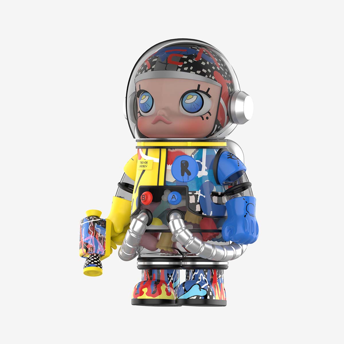 MEGA SPACE MOLLY 1000% Trevor Andrew - Mega 1000% - POP MART