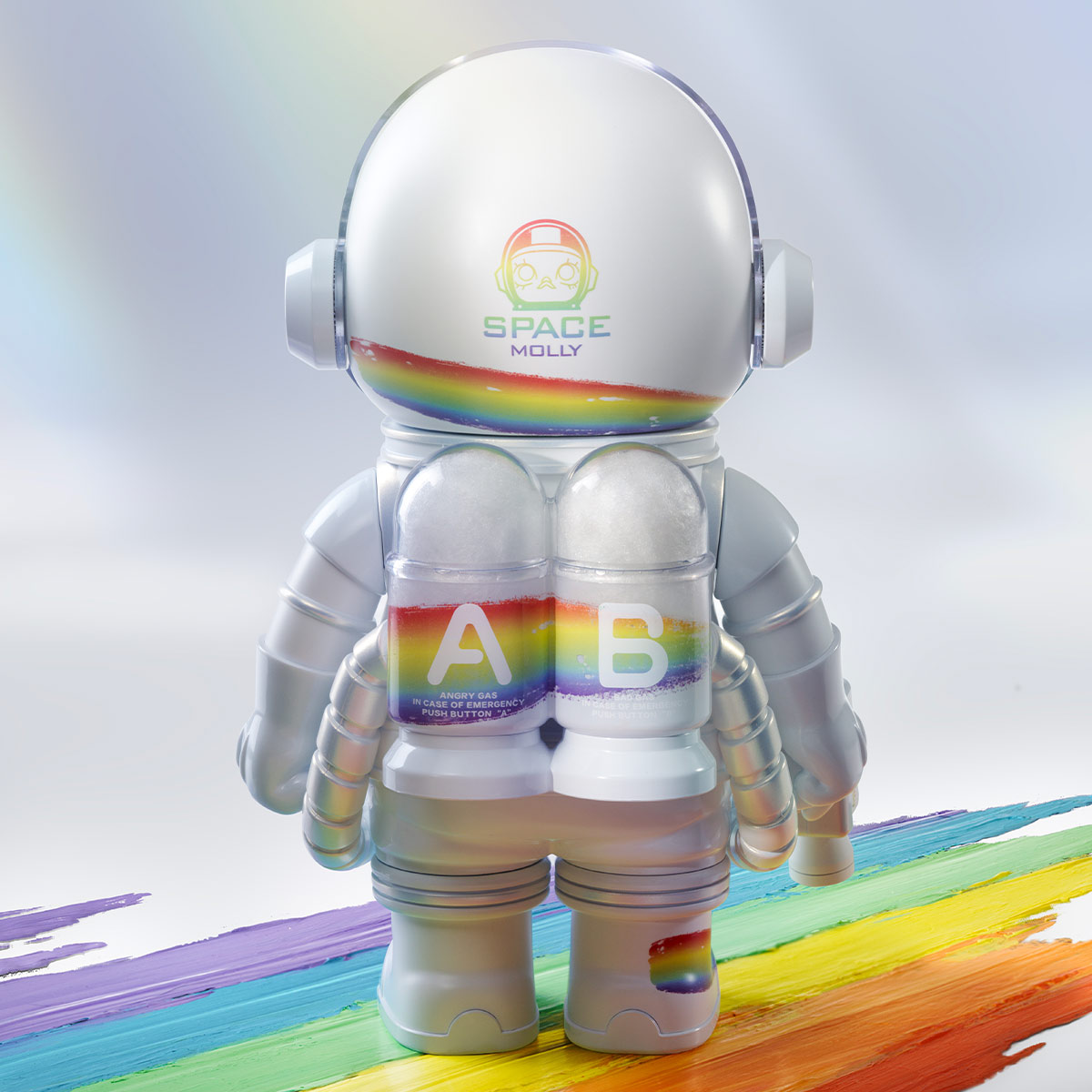 MEGA コレクション 400% SPACE MOLLY Rainbow 最 安 価格